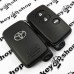 Корпус смарт ключа для Toyota RAV4, Camry, Land Cruiser, Venza (Тойота РАВ4, Камри, Ленд Крузер, Венза) 3 кнопки (c лезвием)