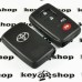 Корпус смарт ключа для Toyota Prius (Тойота Приус) 3+1 кнопки