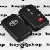 Корпус смарт ключа для Toyota (Тойота) 3+1 кнопки