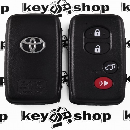 Корпус смарт ключа для Toyota (Тойота) 3+1 кнопки
