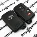 Корпус смарт ключа для Toyota (Тойота) 3+1 кнопки