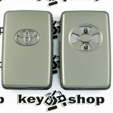 Корпус смарт ключа для Toyota RAV4, Corolla, Yaris, Auris (Тойота РАВ4, Королла, Ярис, Аурис) 2 кнопки