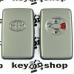 Корпус смарт ключа для Toyota RAV4, Corolla, Yaris, Auris (Тойота РАВ4, Королла, Ярис, Аурис) 3+1(panic)кнопки