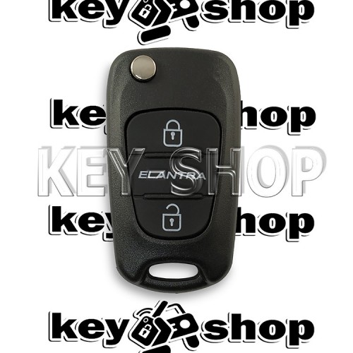Корпус выкидного ключа Hyundai (Хундай) 2 кнопки (без лезвия)