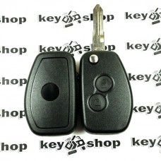 Выкидной ключ для RENAULT (Рено) 2 кнопки, лезвие VAC102