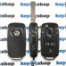 Выкидной ключ для Volkswagen Multivan (Фольцваген Мультивен) 5 кнопок, чип ID48 / 433MHz