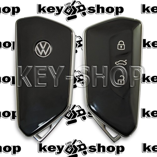 Корпус смарт ключа Volkswagen (Фольксваген) 3 кнопки