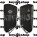 Корпус смарт ключа Volkswagen (Фольксваген) 3 кнопки