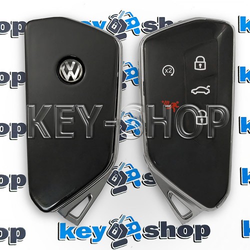 Корпус смарт ключа Volkswagen (Фольксваген) 4 + 1 кнопка