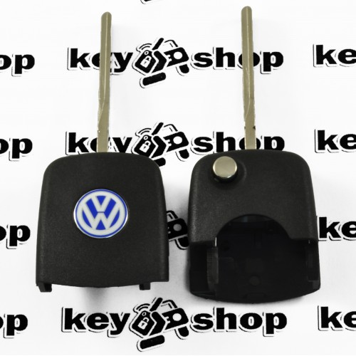 Корпус верхней части выкидного ключа для VOLKSWAGEN (Фольксваген) лезвие HU66