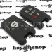 Чехол (черный, силиконовый) для смарт ключа Volvo V40, C70, V70, S60,S80, XC70, XC90  (Вольво) 6 кнопок