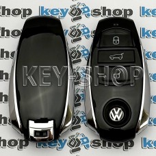       Смарт ключ для Volkswagen Touareg (Фольксваген Туарег) 3 кнопки, HITAG (VAG), PCF7945, 433Mhz