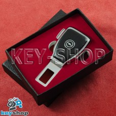 Заглушка-переходник ремня безопасности (с кожаными вставками) для Opel (Опель)