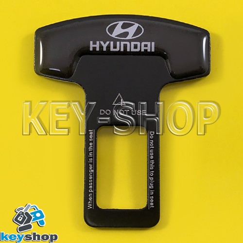 Заглушка ремня безопасности (металлическая) для  Hyundai (Хюндай) 1шт.
