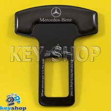 Заглушка ремня безопасности (металлическая) для Mercedes-Benz (Мерседес Бенц ) 1шт. 