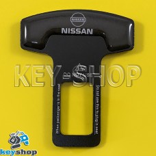 Заглушка ремня безопасности (металлическая) для Nissan (Ниссан) 1шт. 