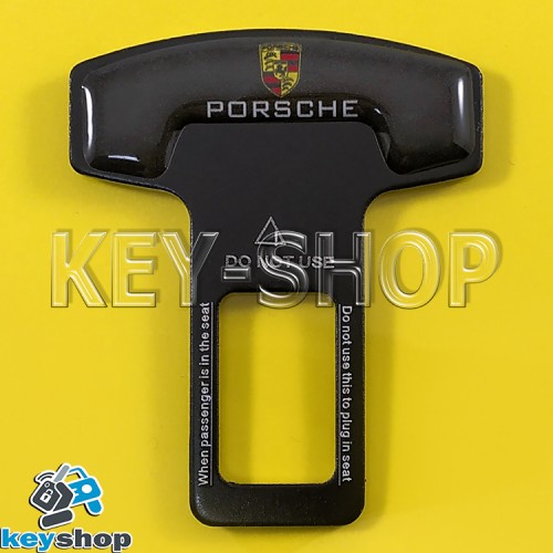 Заглушка ремня безопасности (металлическая) для Porsche (Порше) 1шт. 