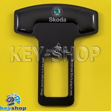 Заглушка ремня безопасности (металлическая) для Skoda (Шкода) 1шт. 
