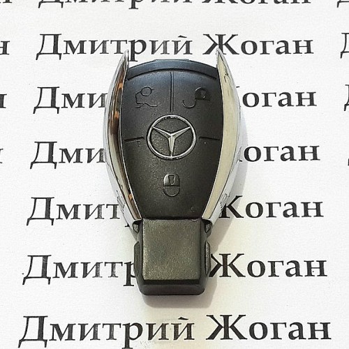 Корпус смарт ключа MERCEDES W211, W 221 (мерседес) 3 кнопки, без отсека для батареек