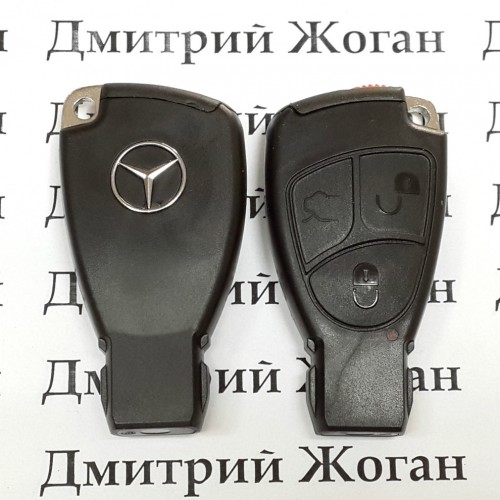 Корпус смарт ключа с отсеком для батареи MERCEDES W169, W245, W211, W639, W220, Vito, Viano, Vaneo (мерседес) 3 - кнопки