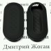 Чехол (черный, силиконовый) для выкидного ключа Fiat (Фиат)