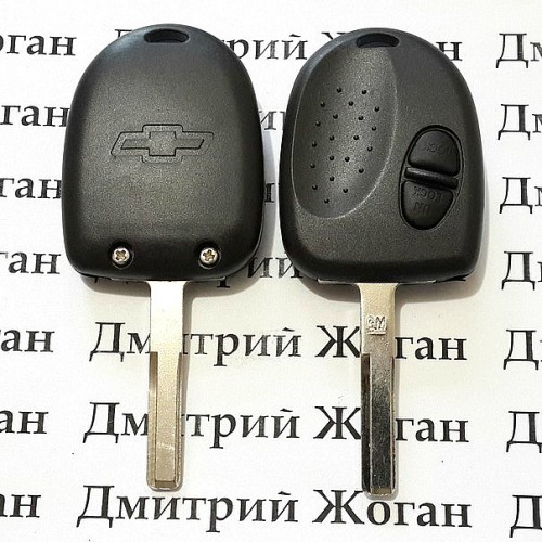 Корпус ключа для Chevrolet (Шевролет) - 2 кнопка