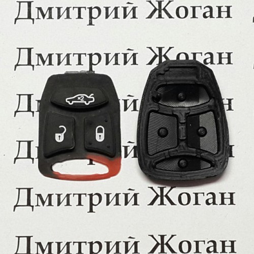Кнопки для ключа Jeep (Джип) 3 кнопки ,большие