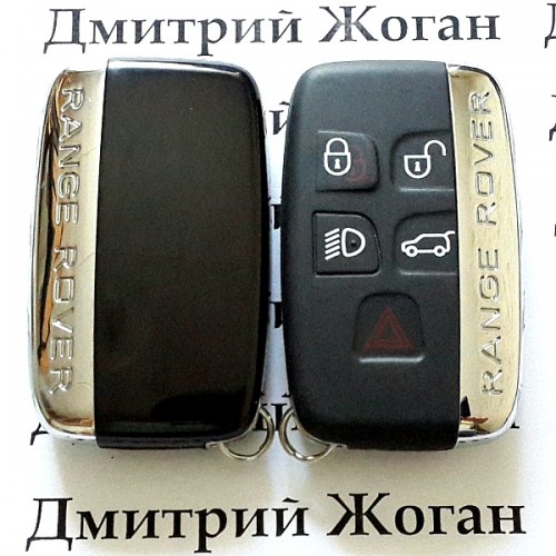 Корпус смарт ключа Land-Rover (Лэнд-Ровер) Range Rover Sport, Vogue  5 - кнопок