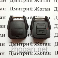 Верхняя часть автоключа для Opel (Опель) Астра G, Вектра, Зафира, Фронтера 2 ― кнопки