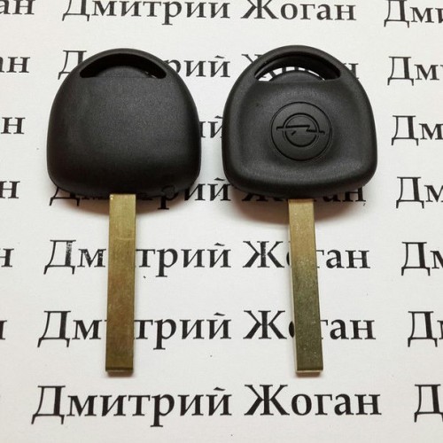 Ключ для Opel (Опель) лезвие HU100, с чипом ID46