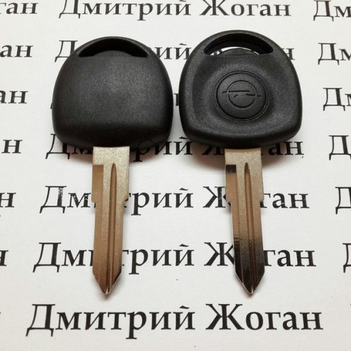 Ключ для Opel (Опель) лезвие YM28 с правым упором, с чипом ID40