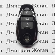 Корпус смарт ключа Volkswagen Touareg (Фольксваген Туарег) 3 кнопки