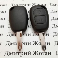 Автоключ для RENAULT (Рено) Master, Traffic, лезвие NE 73, с чипом ID46 (PCF7946), частота 433MHZ
