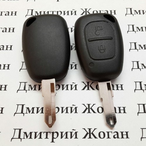 Автоключ для RENAULT (Рено) Master, Traffic, лезвие NE 73, с чипом ID46 (PCF7946), частота 433MHZ