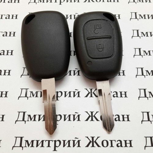 Авто ключ RENAULT (Рено) Master, Traffic, лезвие VAC102, с чипом ID 46 (PCF 7946), частота 433 MHz