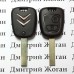 Автоключ для Citroen (Ситроен) 2 кнопки, с чипом ID46, PCF 7961, 433 MHZ, лезвие HU83Т