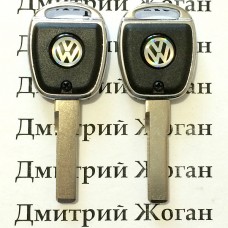 Ключ для Volkswagen (Фольксваген) c подсветкой, с чипом ID48, лезвие НU66