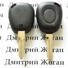 Корпус ключа для  Renault Laguna (Рено Лагуна)1 - кнопка, лезвие VAC102