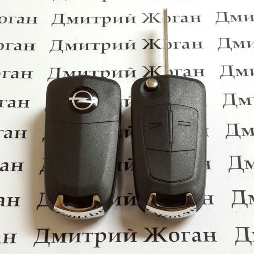 Корпус выкидного ключа для OPEL Antara (Опель Антара) 2 - кнопки