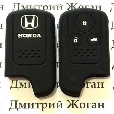 Чехол (силиконовый) для автоключа Honda (Хонда) 3 кнопки