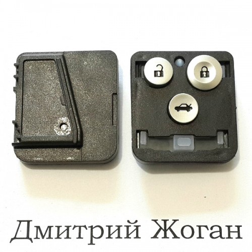 Корпус под микросхему Honda (Хонда) - 3 кнопки 