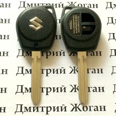 Корпус автоключа Suzuki Liana, Swift (Сузуки Лиана, Свифт), лезвие TOY43 - 2 кнопки