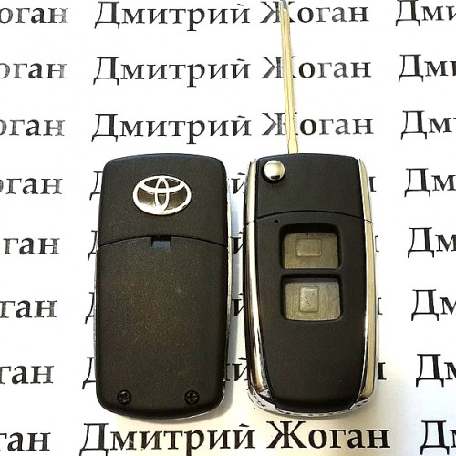 Выкидной ключ для TOYOTA (Тойота) (корпус) 2 - кнопки