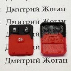 Резиновые кнопки Ford(Форд)- 3 кнопки
