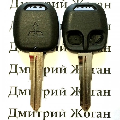 Корпус авто ключа Mitsubishi Lancer (Мицубиси Ланцер) 2 - кнопки