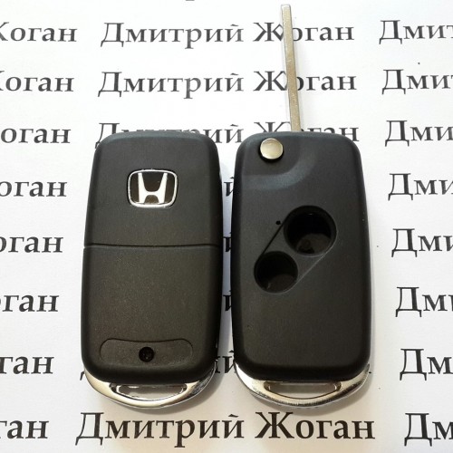 Корпус выкидного ключа для Honda (Хонда) 2 кнопки, лезвие HON66