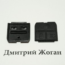 резиновые кнопки для авто ключа  Chevrolet Lacetti (Шевролет лачети) 3 - кнопки