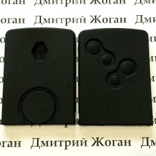 Чехол (силиконовый) для смарт карты RENAULT (Рено) 4 кнопки
