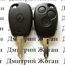     Корпус ключа для RENAULT Traffic (Рено Трафик) 3 кнопки, лезвие NE 73