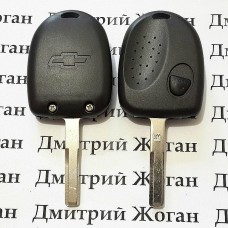 Корпус ключа для Chevrolet (Шевролет) - 1 кнопка